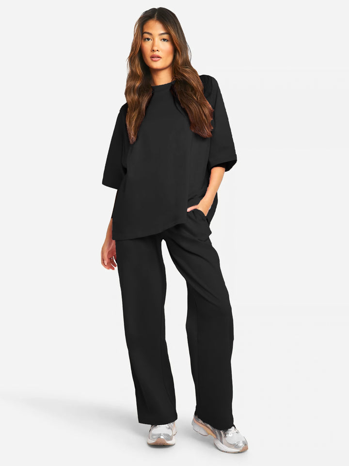 Drewe | Oversized Tee & Wide-Leg Jogger Sets for Women