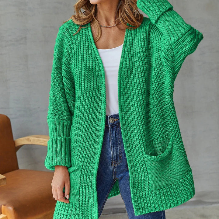 Juniper | Oversized Chunky Knit Open-Front Cardigans for Women