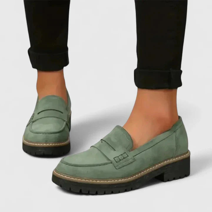 Presley | Women's Chunky Lug Sole Loafers