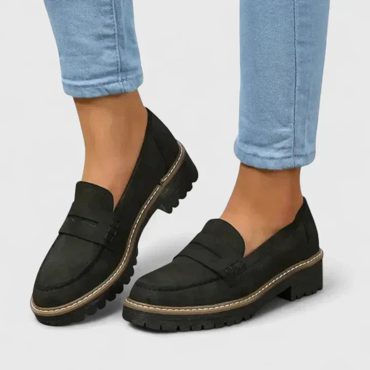 Presley | Women's Chunky Lug Sole Loafers