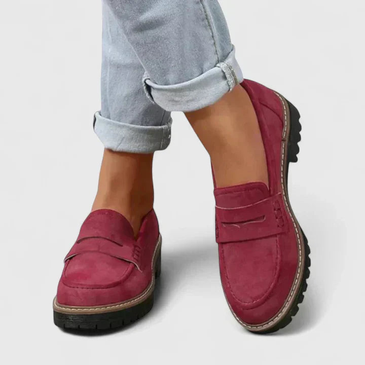 Presley | Women's Chunky Lug Sole Loafers
