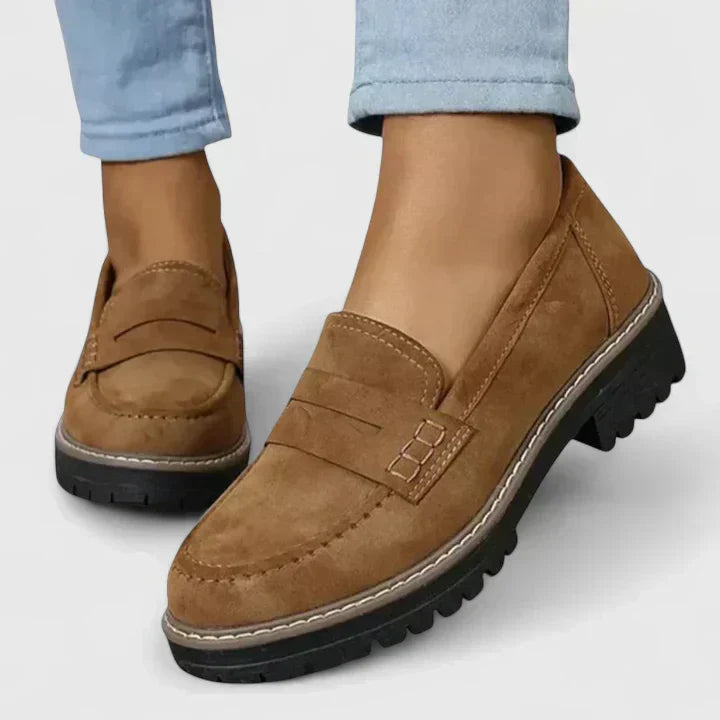 Presley | Women's Chunky Lug Sole Loafers