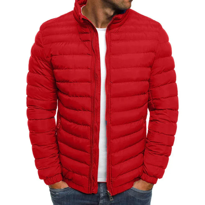 Kensley | Men's Lightweight Stand Collar Puffer Jacket