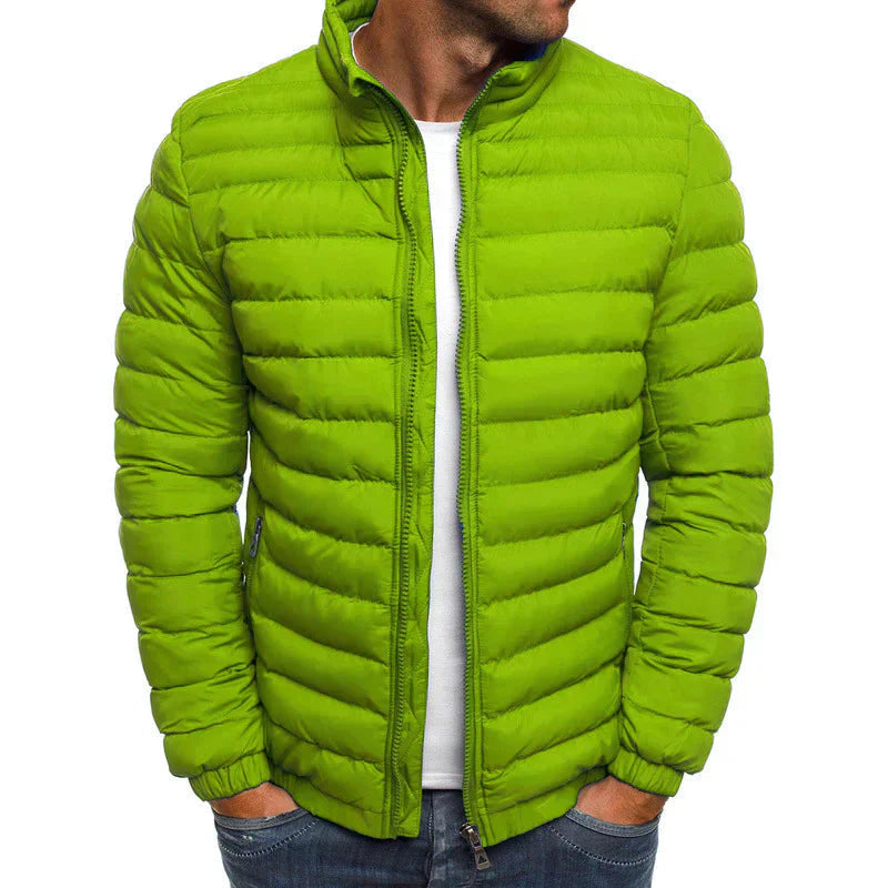 Kensley | Men's Lightweight Stand Collar Puffer Jacket