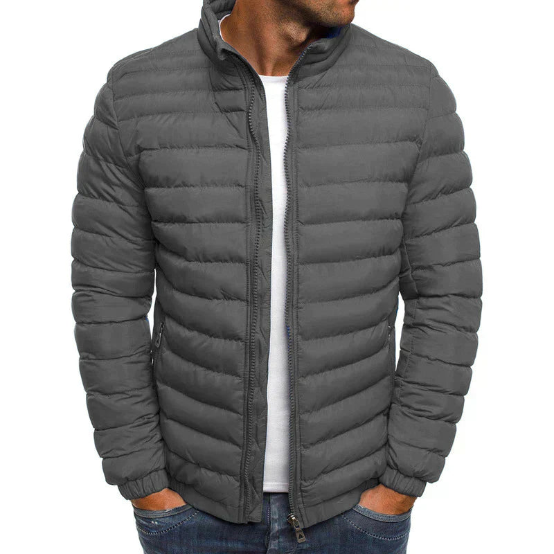 Kensley | Men's Lightweight Stand Collar Puffer Jacket