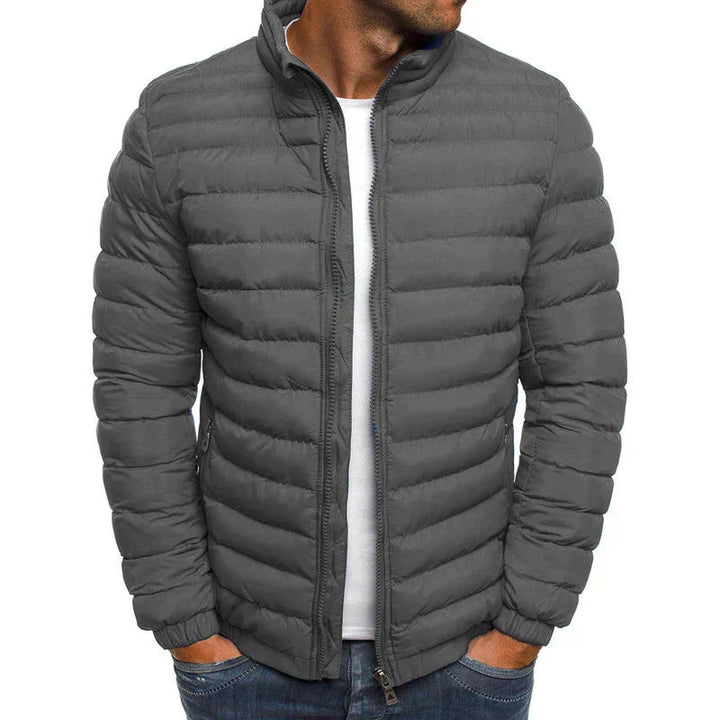 Kensley | Men's Lightweight Stand Collar Puffer Jacket