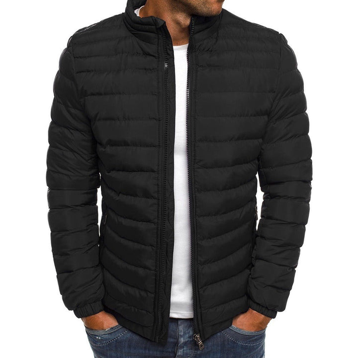 Kensley | Men's Lightweight Stand Collar Puffer Jacket
