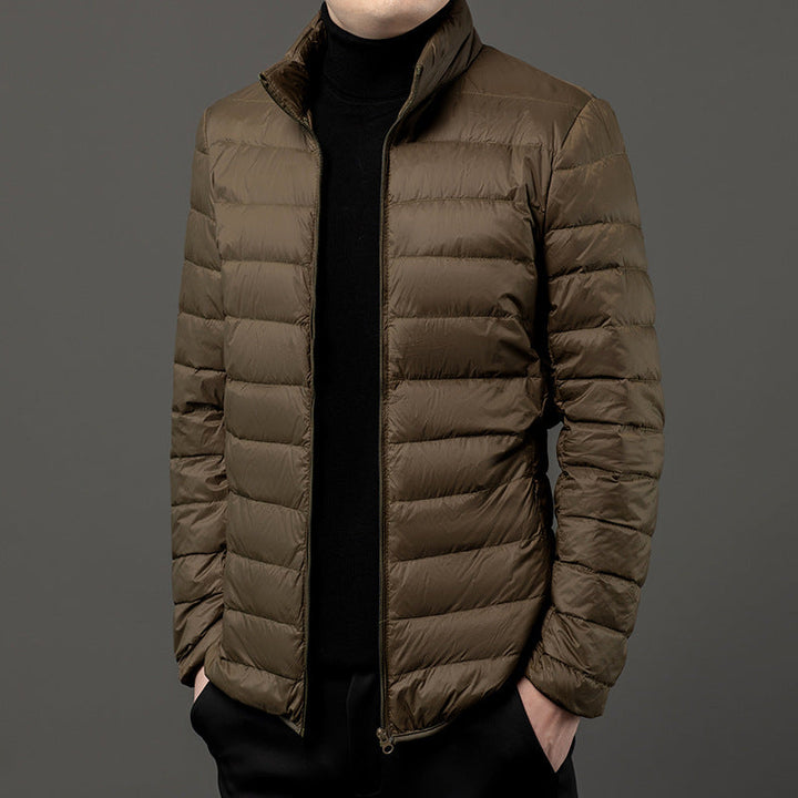 Linton | Men's Ultralight Stand Collar Puffer Jacket