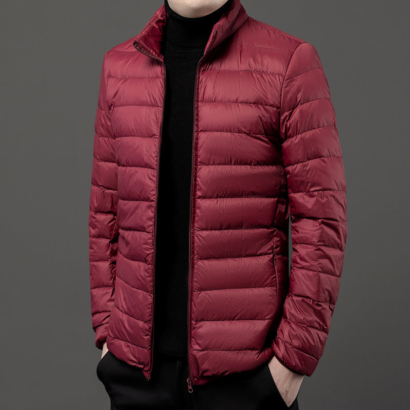 Linton | Men's Ultralight Stand Collar Puffer Jacket