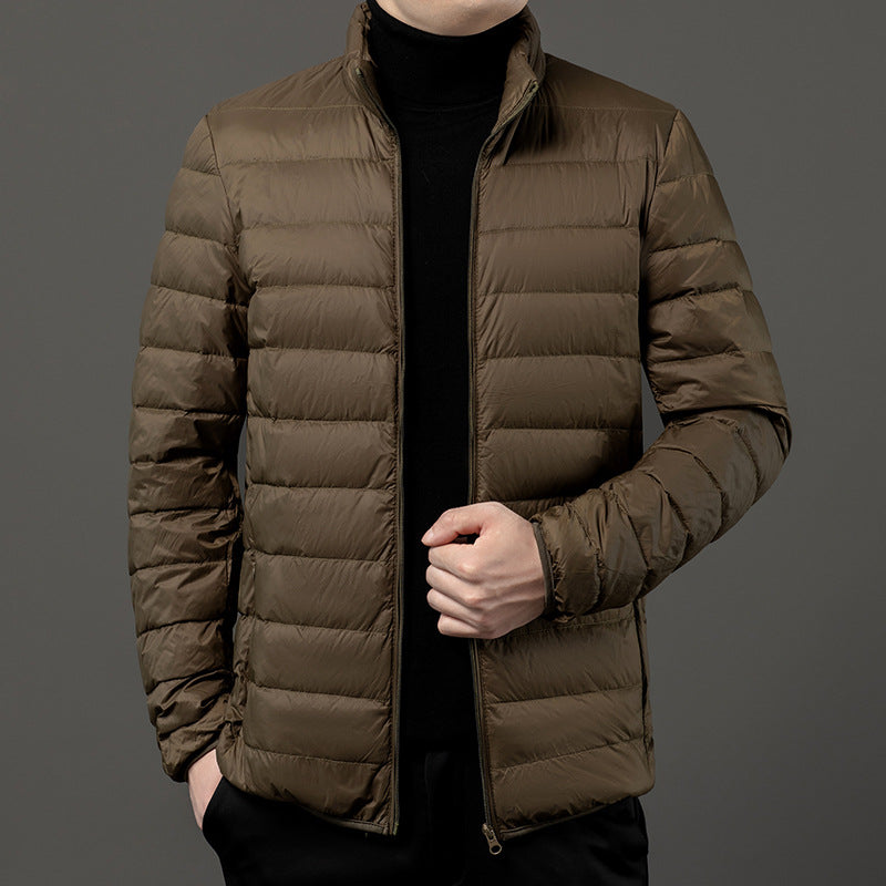 Linton | Men's Ultralight Stand Collar Puffer Jacket