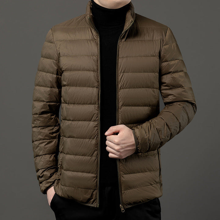 Linton | Men's Ultralight Stand Collar Puffer Jacket