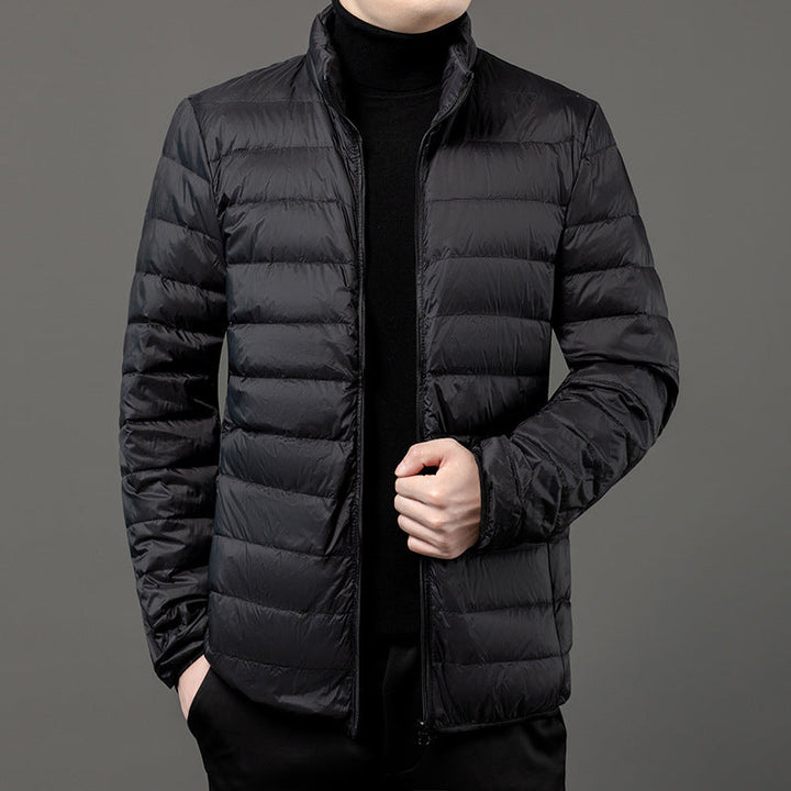Linton | Men's Ultralight Stand Collar Puffer Jacket