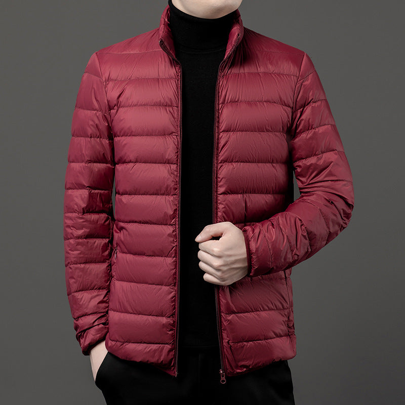 Linton | Men's Ultralight Stand Collar Puffer Jacket