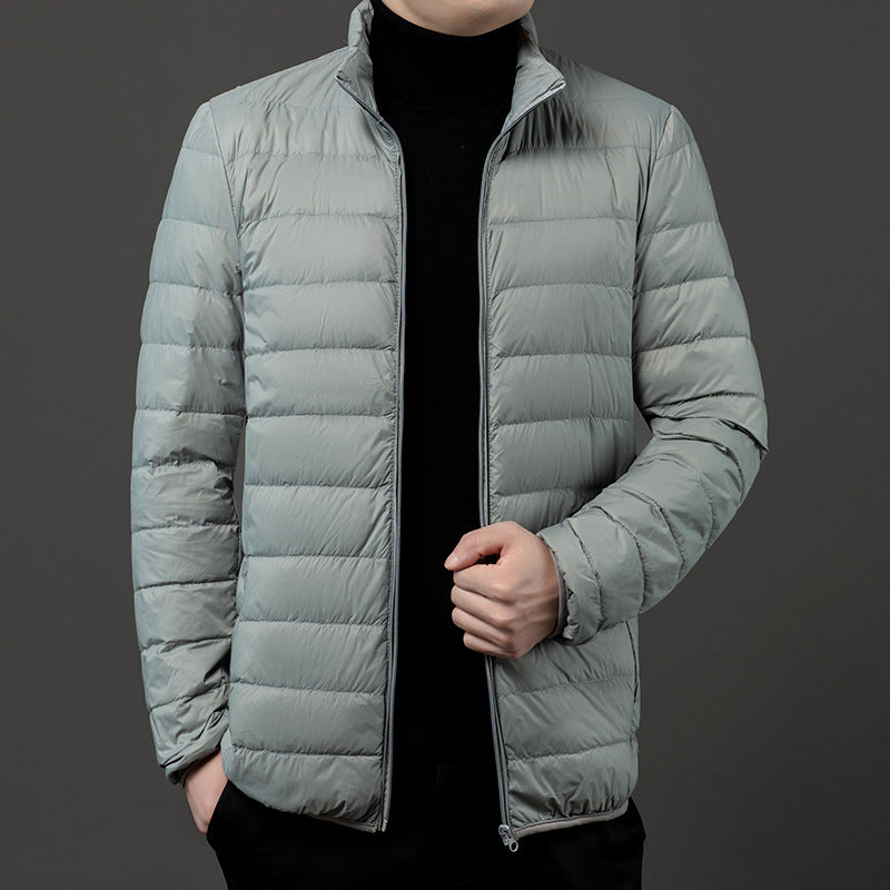 Linton | Men's Ultralight Stand Collar Puffer Jacket
