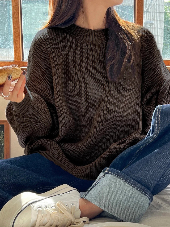 Reese | Women's Knitted Sweater Oversized Chunky Ribbed