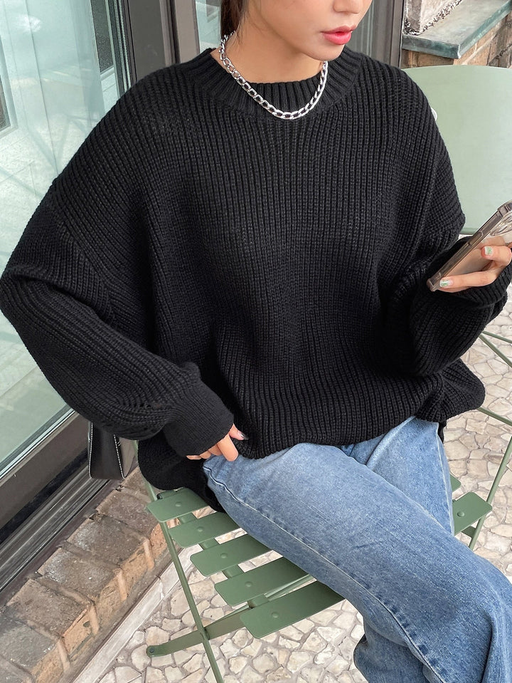 Reese | Women's Knitted Sweater Oversized Chunky Ribbed