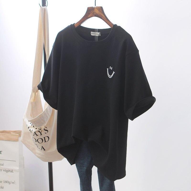 Happy Days | Smiley Graphic Oversized T-Shirt