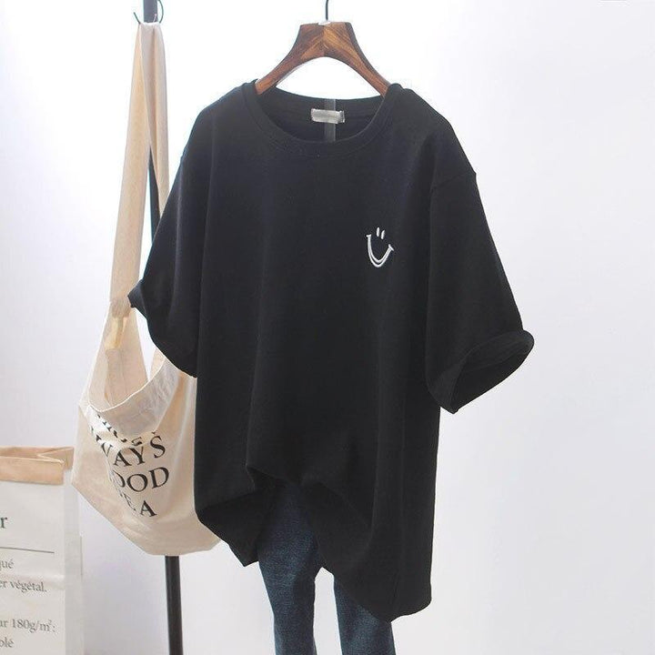Happy Days | Smiley Graphic Oversized T-Shirt