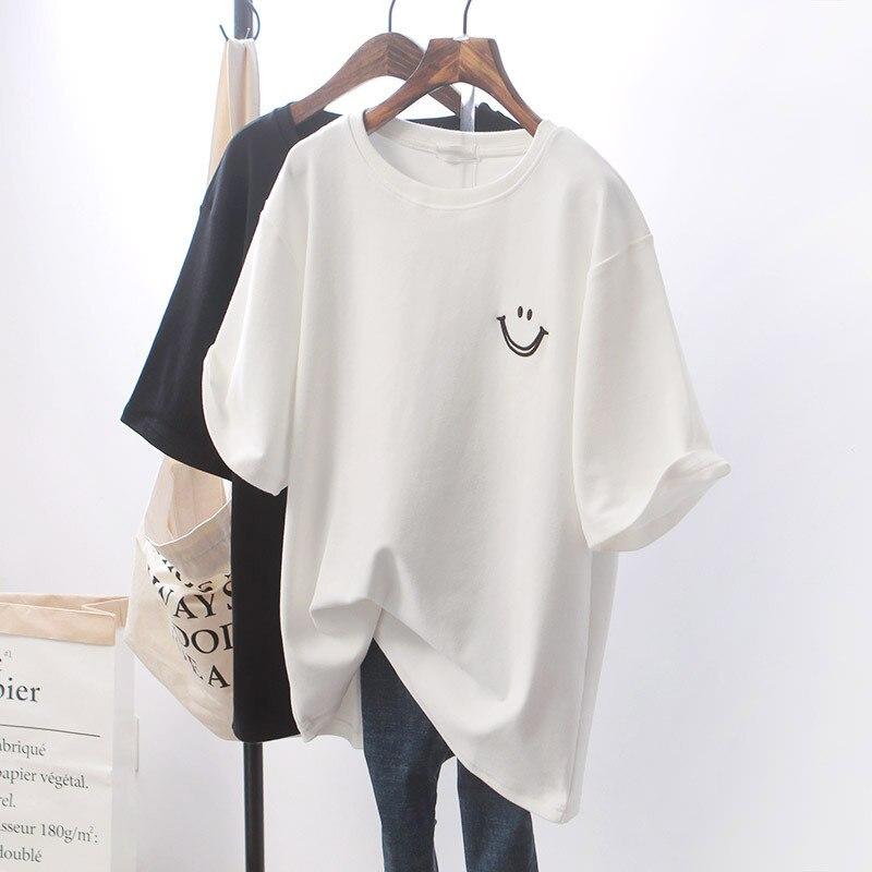 Happy Days | Smiley Graphic Oversized T-Shirt