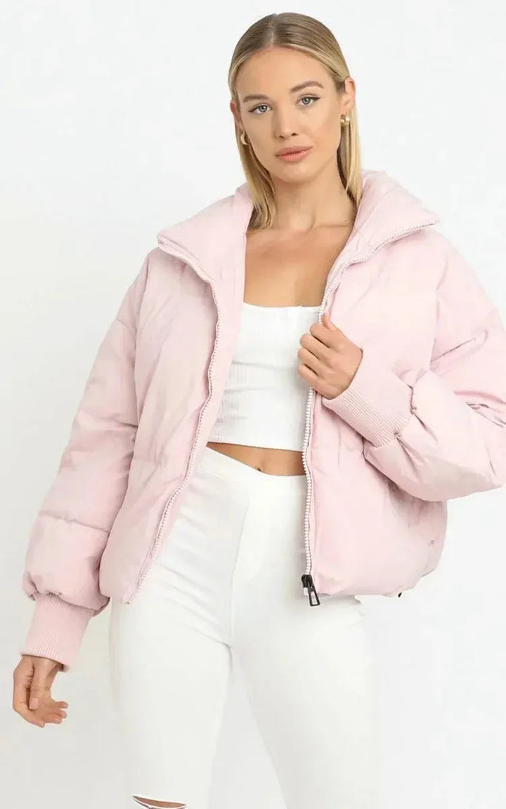 Lola | Women's Oversized Cropped Puffer Jacket