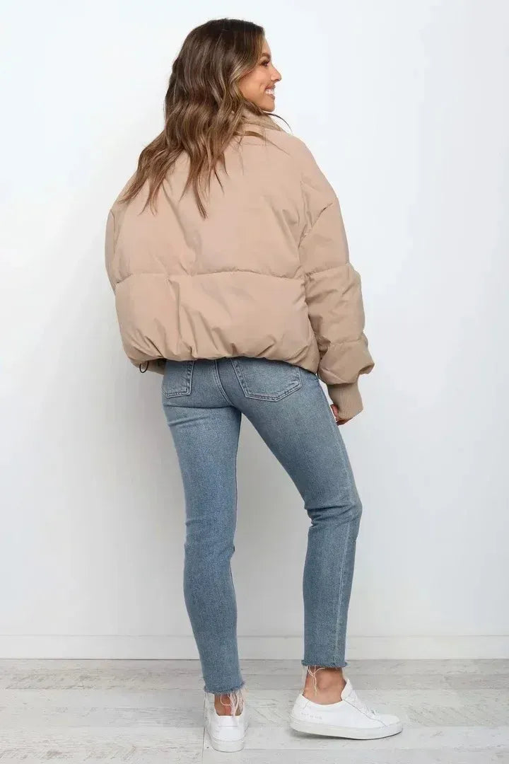 Lola | Women's Oversized Cropped Puffer Jacket