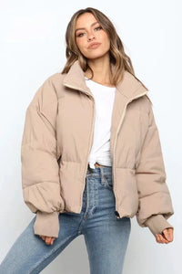 Lola | Women's Oversized Cropped Puffer Jacket