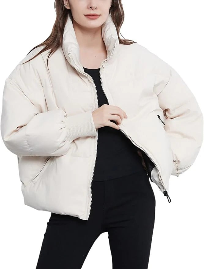 Lola | Women's Oversized Cropped Puffer Jacket