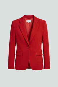 Romina | Women's Single Button Blazer with Tailored Peak Lapel