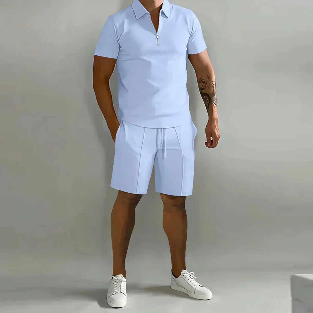 Finley | Pleated Drawstring Tailored Mens Short