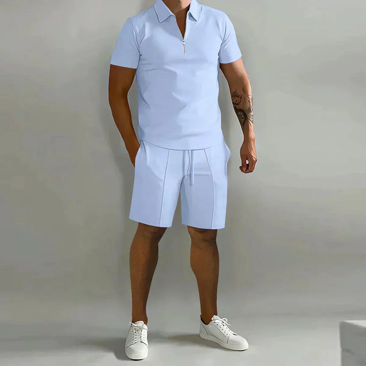 Finley | Pleated Drawstring Tailored Mens Short