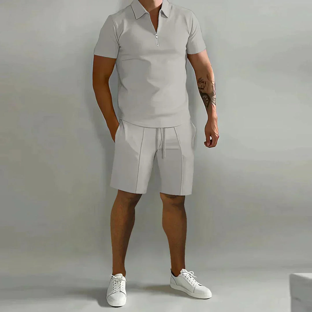 Finley | Pleated Drawstring Tailored Mens Short