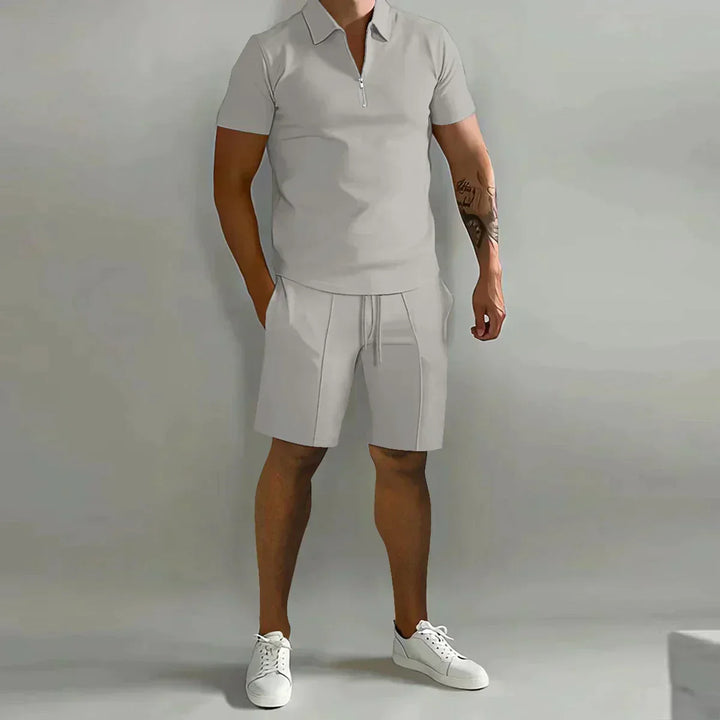 Finley | Pleated Drawstring Tailored Mens Short