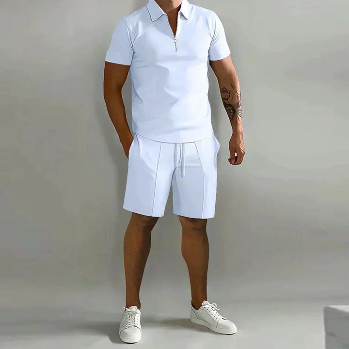 Finley | Pleated Drawstring Tailored Mens Short