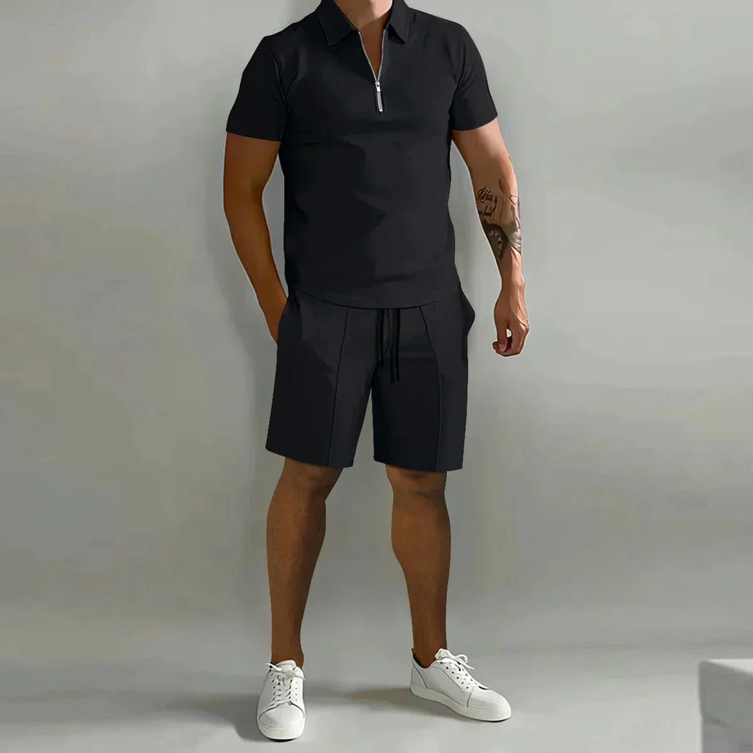 Finley | Pleated Drawstring Tailored Mens Short