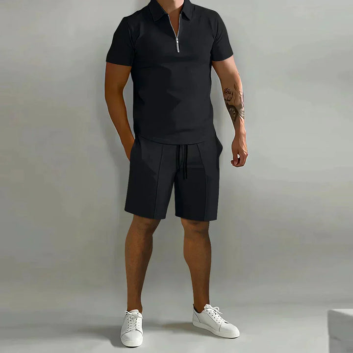Finley | Pleated Drawstring Tailored Mens Short