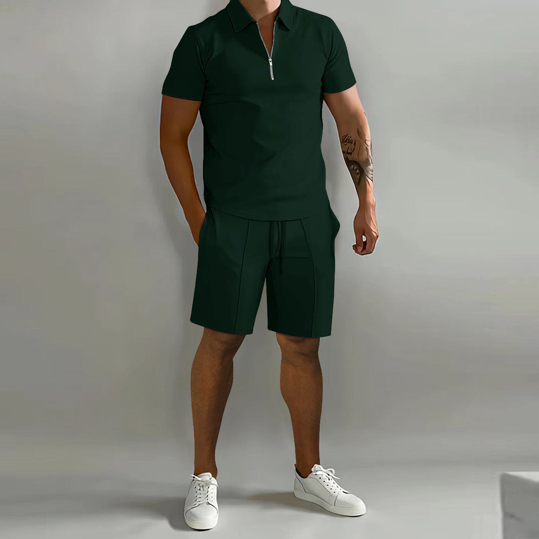 Finley | Pleated Drawstring Tailored Mens Short