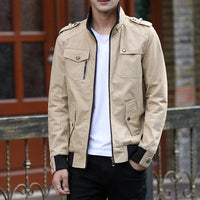 Carston | Utility Epaulette Multi-Pocket Men's Bomber Jackets