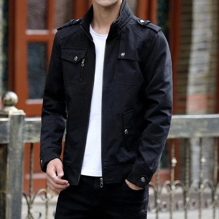 Carston | Utility Epaulette Multi-Pocket Men's Bomber Jackets