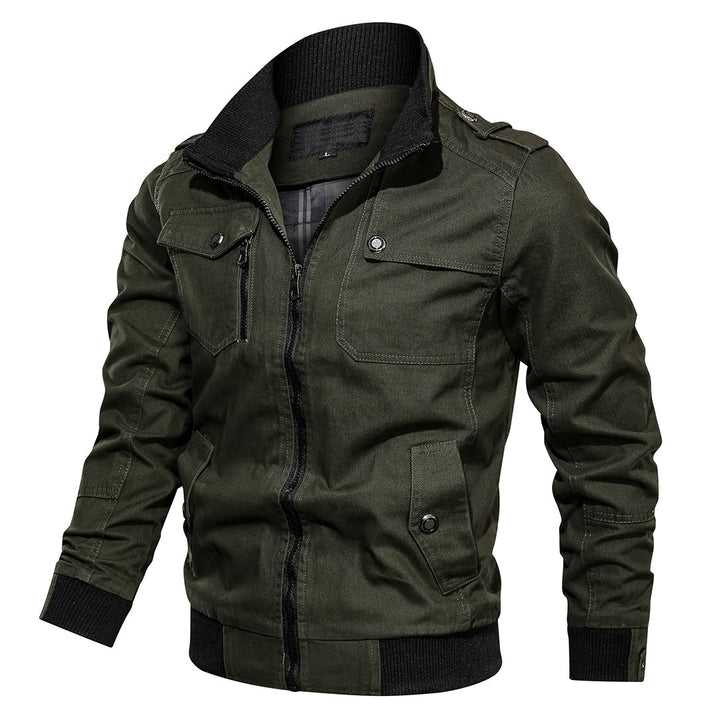 Carston | Utility Epaulette Multi-Pocket Men's Bomber Jackets