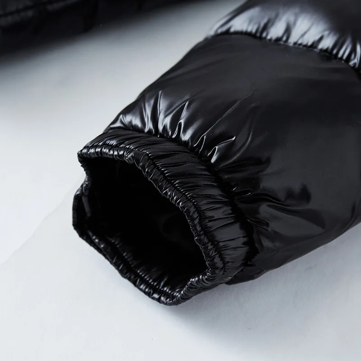 Zenith | Men's Glossy Hooded Puffer Jacket