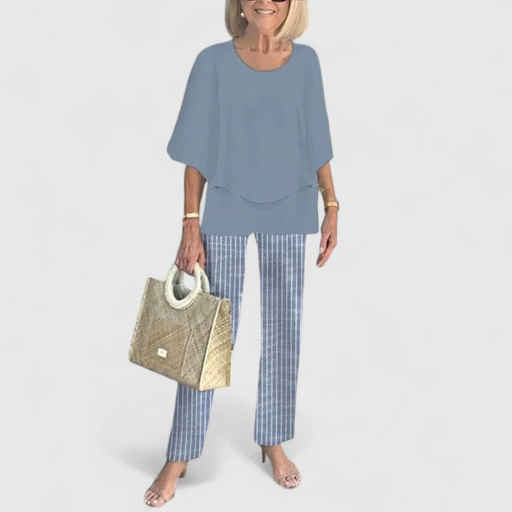 Sorrel | Layered Top & Floral Print Trouser Sets for Women