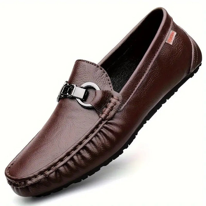 Donovan | Men's Leather Slip-On Loafers