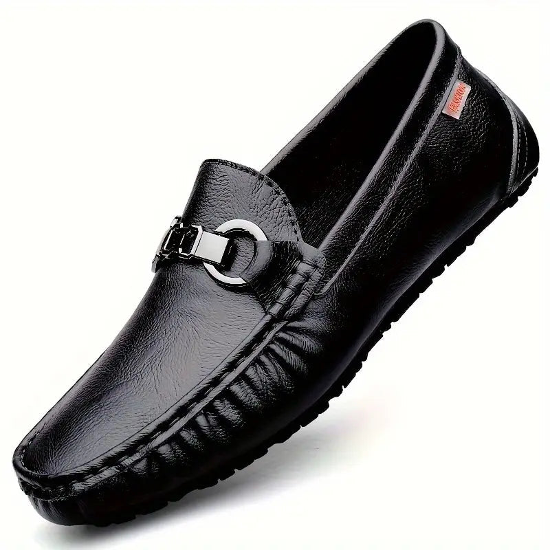 Donovan | Men's Leather Slip-On Loafers