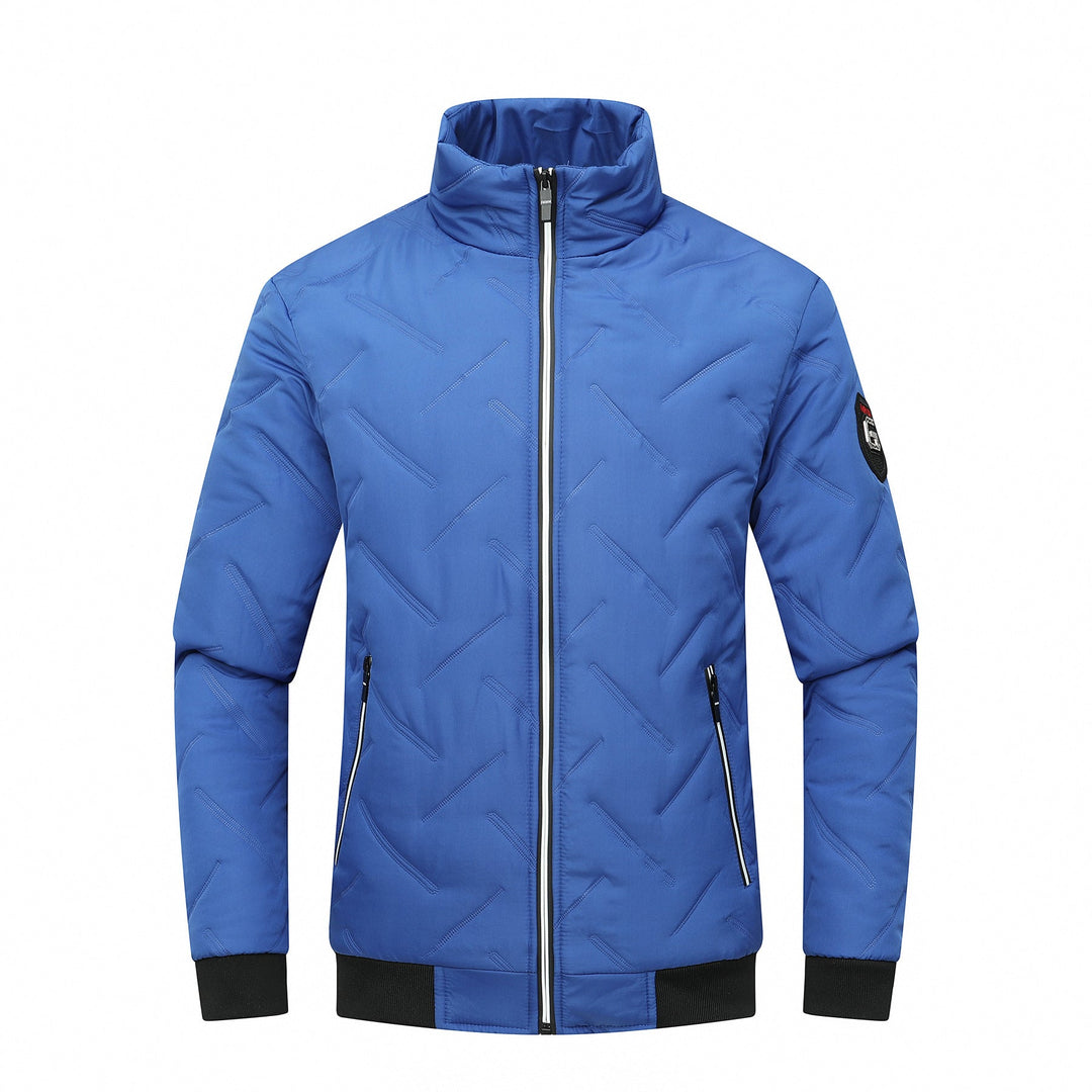 Patrol | Men's Geometric Quilted Puffer Jacket