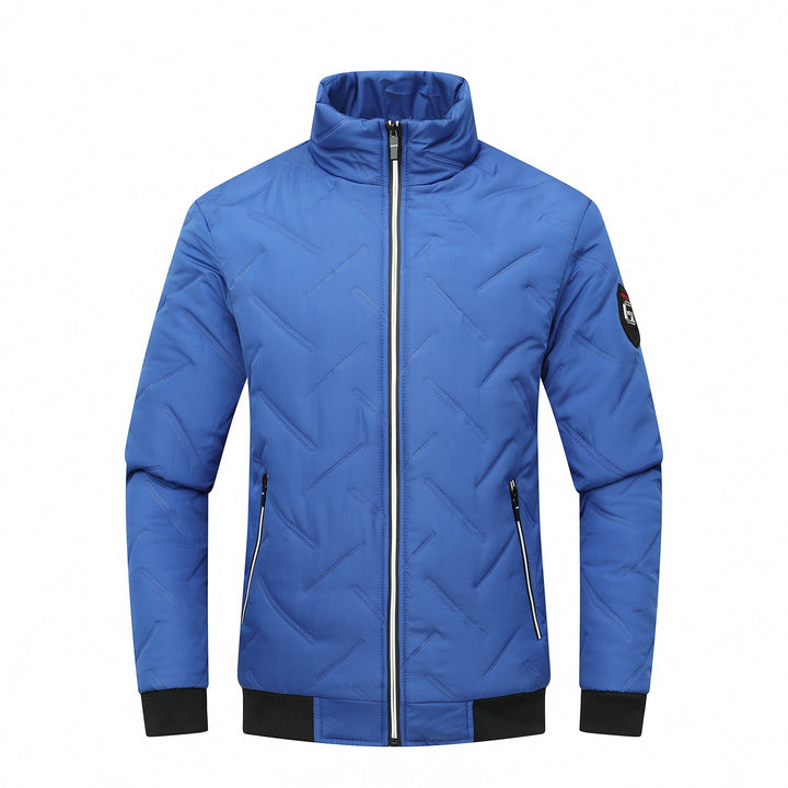 Patrol | Men's Geometric Quilted Puffer Jacket