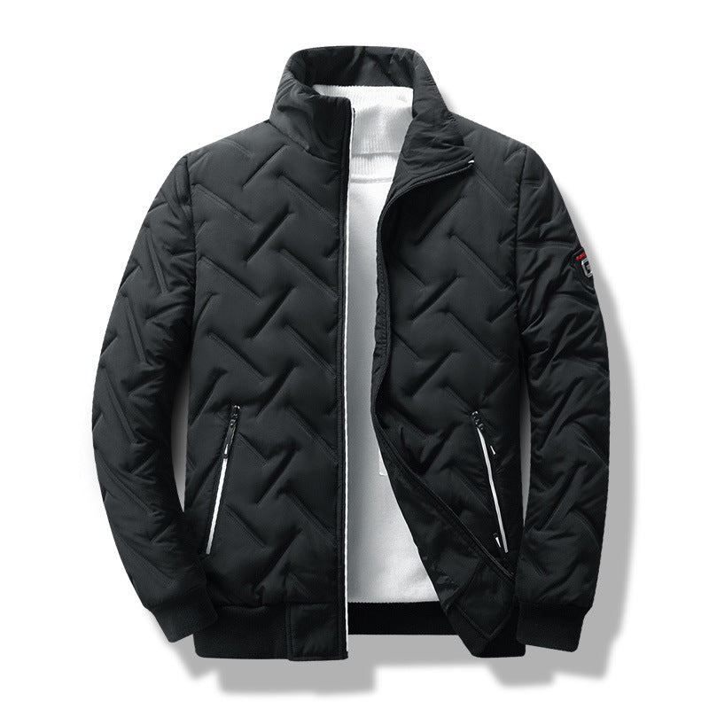 Patrol | Men's Geometric Quilted Puffer Jacket