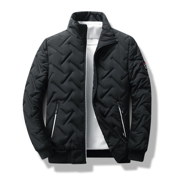 Patrol | Men's Geometric Quilted Puffer Jacket