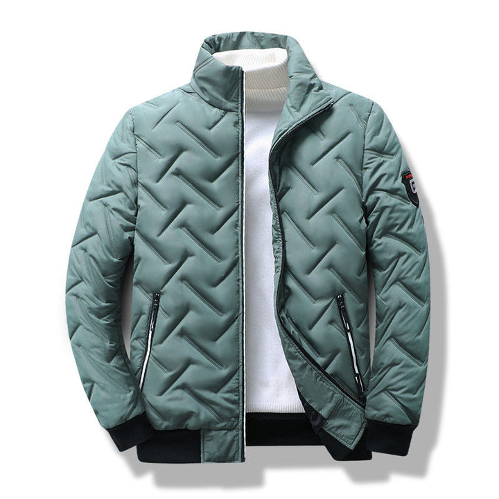 Patrol | Men's Geometric Quilted Puffer Jacket