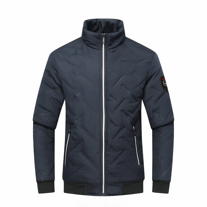 Patrol | Men's Geometric Quilted Puffer Jacket