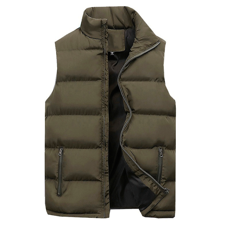 Crest | Men's Quilted Sleeveless Puffer Vest